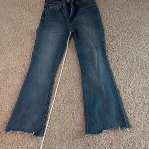 Kut from the Kloth Medium Blue Wide Leg Jeans